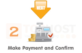 Step 2. Make Payment and Confirm