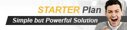 Starter Plan - Simple but Powerful Web Hosting Solution